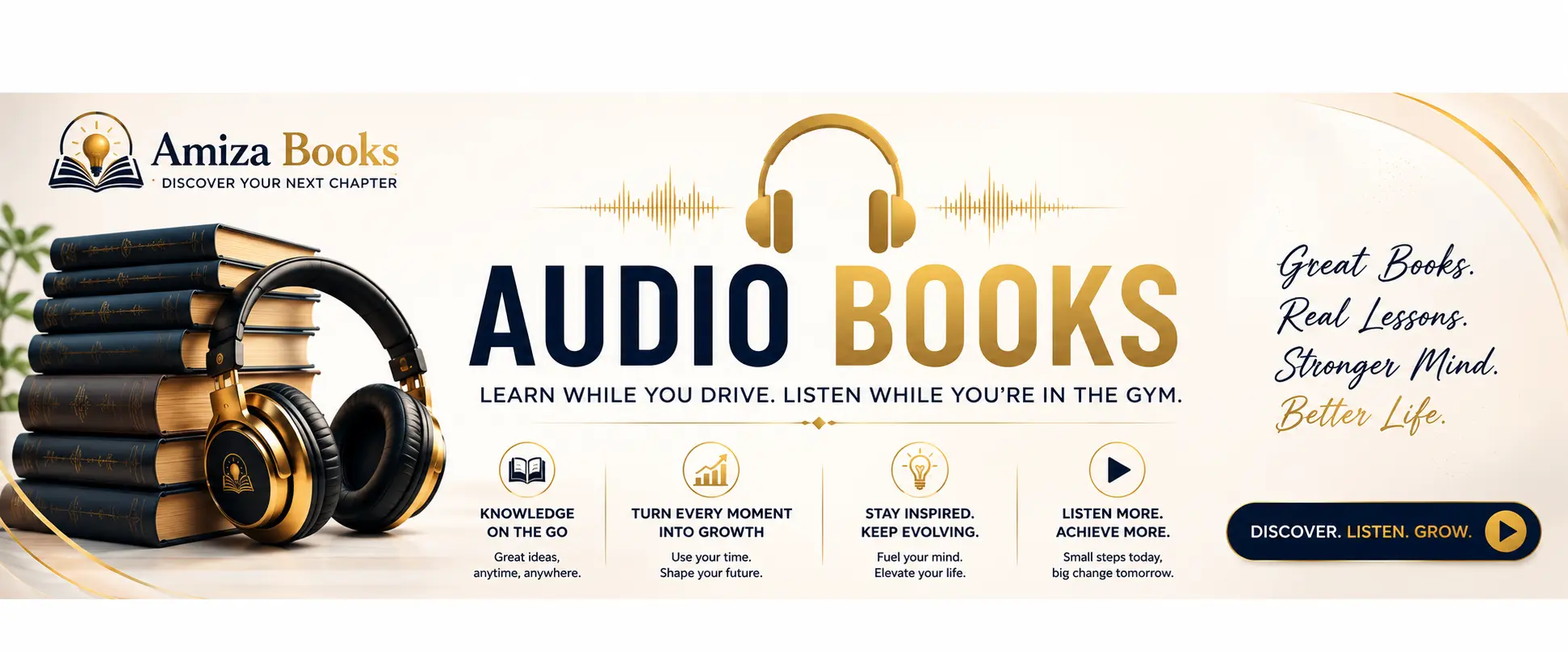 Audio Books Banner