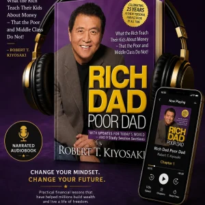 Rich Dad Poor Dad by Robert T. Kiyosaki (Audio Book)