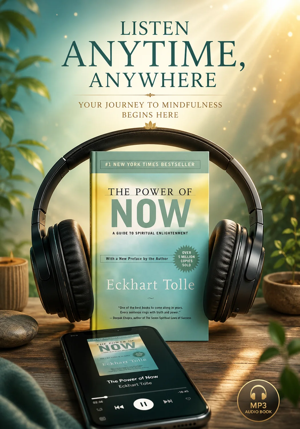The Power of Now by Eckhart Tolle (Audio Book)
