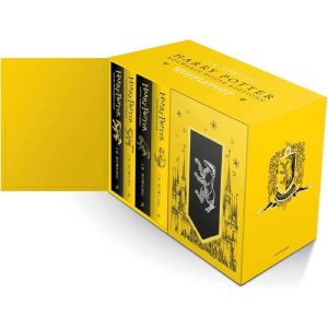 Harry Potter Hufflepuff House Editions Hardback Box Set (Exclusive Original Edition) by J.K. Rowling