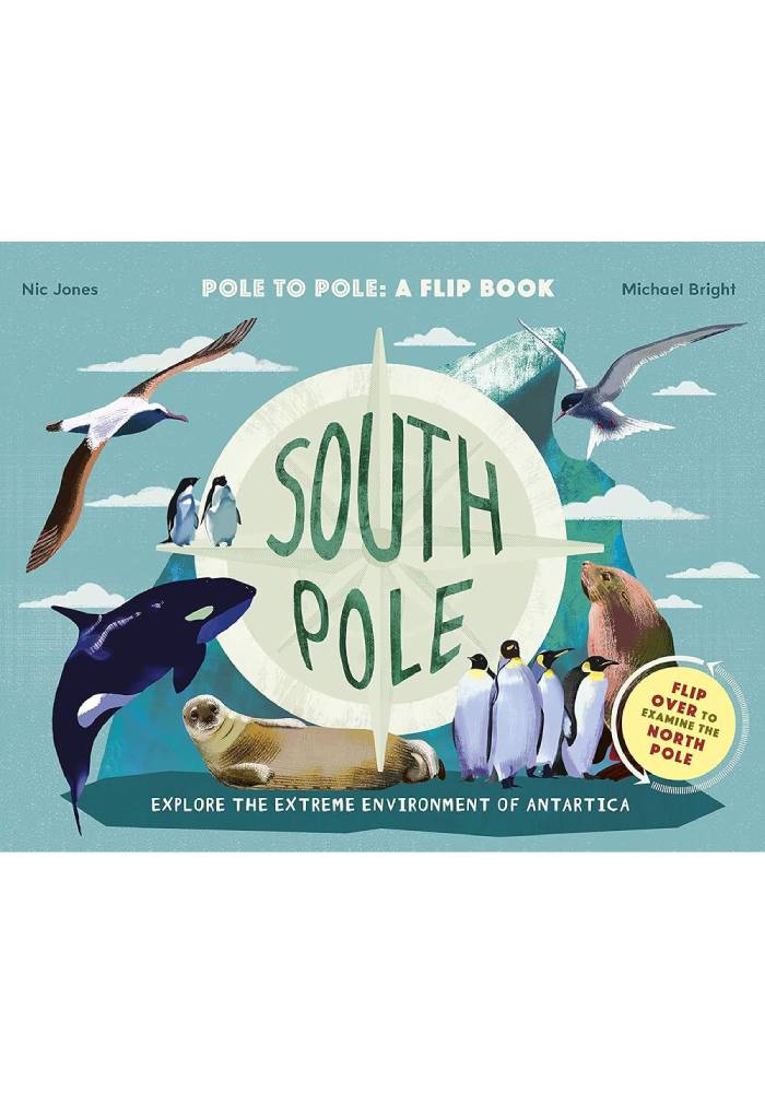 North Pole / South Pole: From Pole to Pole: a Flip Book by Michael Bright - Image 2