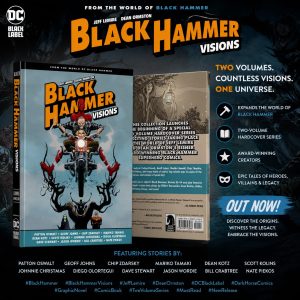 Black Hammer Visions Volume 1 by Patton Oswalt Geoff Johns Chip Zdarsky Mariko Tamaki