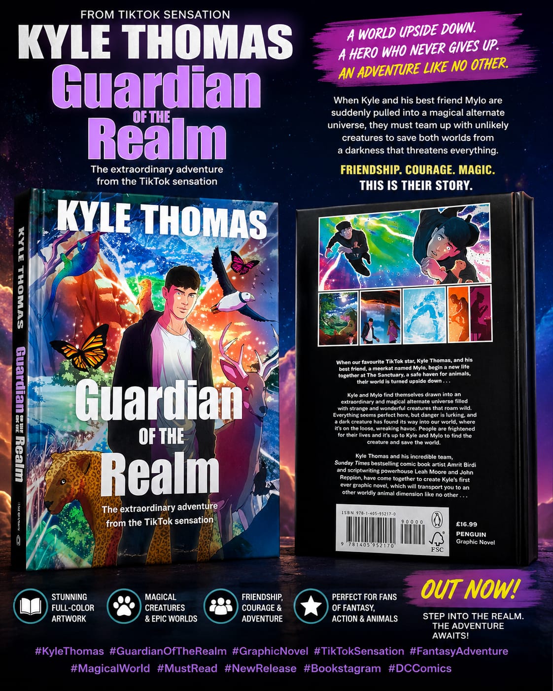 Guardian of the Realm The extraordinary and otherworldly adventure from TikTok sensation Kyle Thomas by Michael Joseph